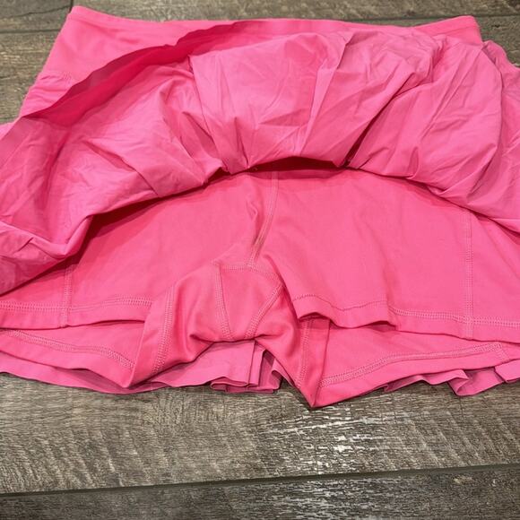 JoyLab Women's High Rise Pleated Skorts Berry Pink Size XL - Picture 9 of 11